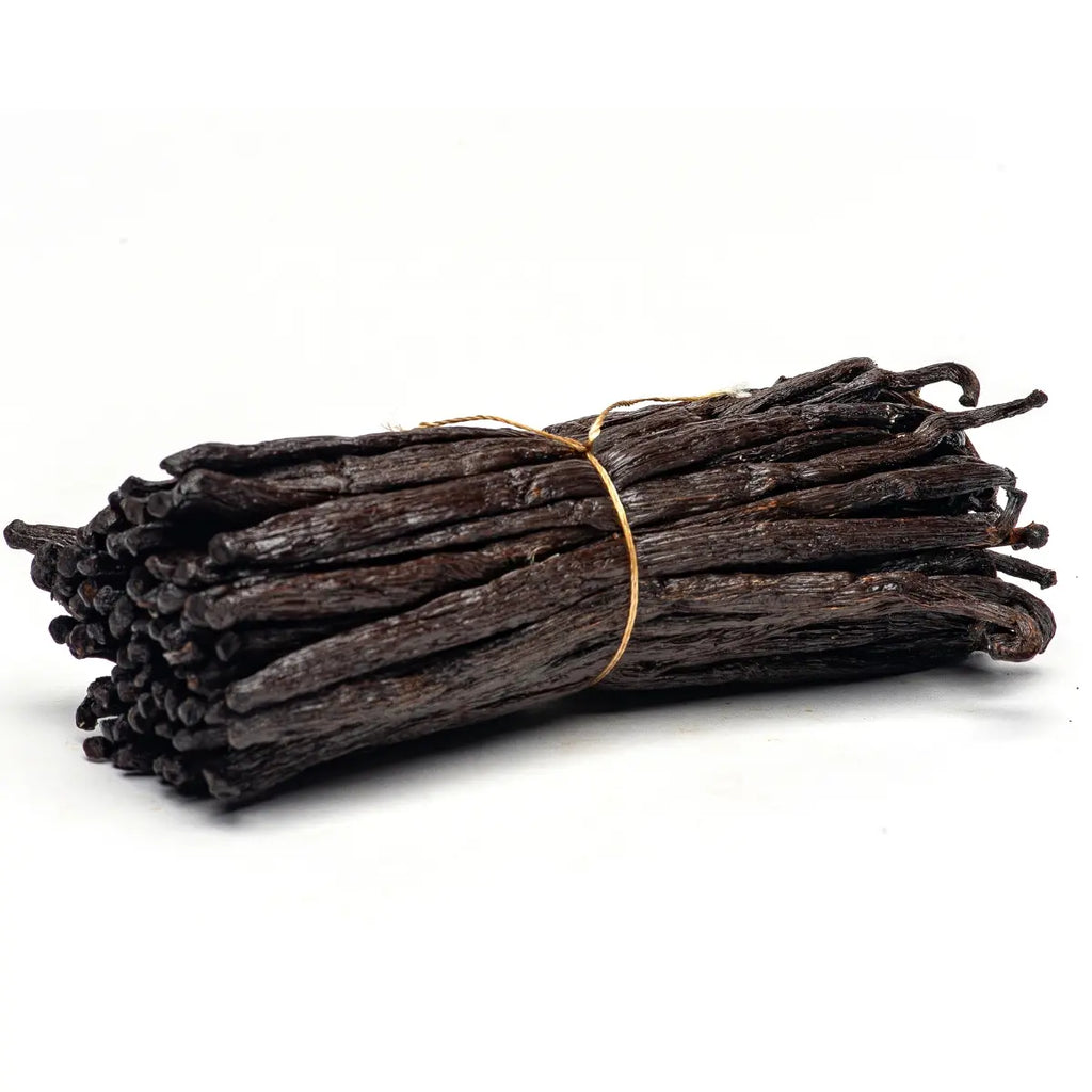 Slofoodgroup Madagascar Vanilla Beans Grade a Gourmet Spice for Cooking Baking Vanilla Extract & Flavor Taffy Caramel Perfect for Ice Creams Cakes & Desserts